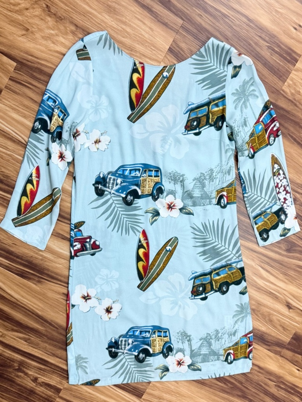 Aniye By Tropical Surf-Print Women's Dress